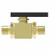 Aeroquip FF90594-02 - Brass Ball Valve for Water