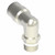 Aeroquip 1169PX6X8S - Adapter Elbow 90 Degree Brass Male NPTF Push to Connect Female