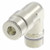 Aeroquip 1169X4X4SZ - Adapter Elbow 90 Degree Brass Male NPTF Push to Connect Female