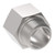 Aeroquip 2040-8-16S - Adapter Straight Male NPTF x Female NPTF Carbon Steel Dura-Kote