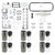 PAI ISX110-097 - Cummins ISX Inframe Engine Overhaul Kit 150MM