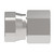 Aeroquip 2242-12-14S - Adapter Straight Carbon Steel