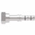 Aeroquip GA23911-6-6 - Hose Insert Assembly EZ Clip ORFS Female Swivel Straight Carbon Steel for Refrigerant