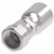 Aeroquip FJ3094-0606S - Hose Fitting Permanent 45 Degree Female Swivel Crimp Carbon Steel