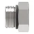 Aeroquip 900598-1-12S - Adapter Plug Male ORB Carbon Steel Dura-Kote