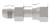 Aeroquip FF2209T0404S - Adapter Straight Female ORFS Swivel x Male 37 Degree Carbon Steel