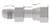 Aeroquip FF2209T1212S - Adapter Straight SAE 37