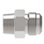 Aeroquip 259-2021-6-4 - Adapter Straight Male Pipe NPTF x Male 37 Degree 316 Stainless Steel