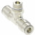 Aeroquip 1172X12MX4PTS - Quick Connect Fitting Adapter Tee Female Push to Connect Male Pipe BSPT