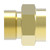 Aeroquip 202208-16-16B - Refrigerant Adapter Straight Brass