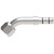 Aeroquip FJ3192-02-1212S - Hose Fitting 45 degree Tube-O Female Long Pilot -12 Metric