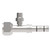 Aeroquip FJ3416-01-1010S - Hose Nipple Assembly Crimp Straight Female 45 Degree Swivel -10 Carbon Steel Dura-Kote