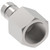 Aeroquip FD90-1061-06-04 - FD90 Series Coupling Male Half Female ORFS Straight 1/4