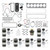 PAI ISL104-001 - Cummins ISL Engine Inframe Overhaul Kit