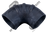 Grand Rock RE-690 - 6" 90-Degree Elbow Rubber