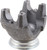 Spicer 5-4-8411-1X - 1610 Series Half Round Pinion Shaft Yoke for Fabco & Spicer/Eaton Axles