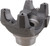 Spicer 6-4-7691-1 - 1710 Series Half Round Manual Transmission Output Yoke