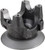 Spicer 140-4-311-1X - SPL140 Series Half Round Yoke for Meritor/Rockwell Axles