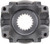 Spicer 250-4-521-1X - SPL250 Half Round End Yoke for Manual Transmissions