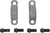 Spicer 212214X - 1710 Series Universal Joint Strap Kit Cast
