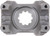 Spicer 90-4-371-1 - SPL90 Series Half Round End Yoke for Clark & Fuller Transmissions