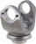 Spicer 6-4-4301X - 1710 Series Full Round Pinion Yoke for FABCO & Spicer/Eaton Axles