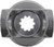 Spicer 6-4-4411X - 1710 Series End Yoke, 10 Spline Pinion Shaft
