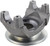 Spicer 6.5-4-08443-1X - 1810 Series Half Round Pinion Yoke for Eaton Axles