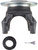 Spicer 131435K - SPL250 Series Halfround Pinion Yoke for D170, D190, S170, S190 Axles