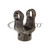 Neapco 22-1178 - 2200 Series 1-7/16" Round PTO Yoke 3/8" Key