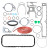 PAI 131851 - Cummins ISX Lower Gasket Set