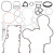 PAI 331572 - CAT C15 ACERT Front Cover Gasket Kit