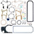 PAI 431234 - Lower Gasket Set
