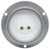1070A SIGNAL-STAT, LED, YELLOW ROUND, 13 DIODE, MARKER CLEARANCE LIGHT, P2, GRAY POLYCARBONATE FLUSH MOUNT, PL-10, 12V