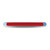 Trux TLED-U3R - 17" Red LED Chrome Auxiliary Strip 12 Diodes