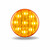 Trux TLED-2A - 2" Amber Marker Round LED Light - 9 Diodes