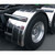 TFEN-S14 80" STAINLESS STEEL 3 RIBBED SINGLE AXLE FENDERS WITH ROLLED EDGE (16 GAUGE)