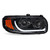 TLED-H117 PB. 389/388/367/567 HEATED LED PROJECTOR BLACK HEADLIGHT ASSEMBLY - PASSENGER SIDE