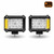 TLED-U106 4" CUBE 'STROBE SERIES' SPOT LED WORK LAMPS WITH AMBER SIDE STROBE