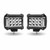 TLED-U106 4" CUBE 'STROBE SERIES' SPOT LED WORK LAMPS WITH AMBER SIDE STROBE