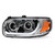 TLED-H114 PB. 389/388/367/567 HEATED LED PROJECTOR CHROME HEADLIGHT ASSEMBLY - DRIVER SIDE