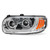 Trux TLED-H114 - PB 389/388/367/567 Heated LED Projector Chrome Headlight Assembly - Driver Side