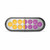 Trux TLED-OXAP - 6" Amber Turn & Marker to Purple Auxiliary LED Oval Light - 12 Diodes