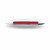 TLED-FX76 6" RED MARKER TO WHITE AUXILIARY SLIM FLATLINE LED LIGHT - 9 DIODES