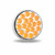 Trux TLED-4XAB - 4" Amber Marker to Blue Auxiliary Round LED Light - 19 Diodes