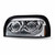 TLED-H49 CHROME FREIGHTLINER CENTURY LED PROJECTOR HEADLIGHT ASSEMBLY WITH DUAL FUNCTION HALO STRIP - DRIVER SIDE