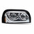 TLED-H50 CHROME FREIGHTLINER CENTURY LED PROJECTOR HEADLIGHT ASSEMBLY WITH DUAL FUNCTION HALO STRIP - PASSENGER SIDE