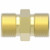 Aeroquip B62X3 - Compression Union Brass Straight