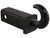 Buyers RM10H - 10,000 lb. Receiver Mounted Tow Hook for Recovery Towing - Black Powder Coat Finish