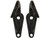 B2800AB TOW HOOKS,LH & RH,BLACK POWD